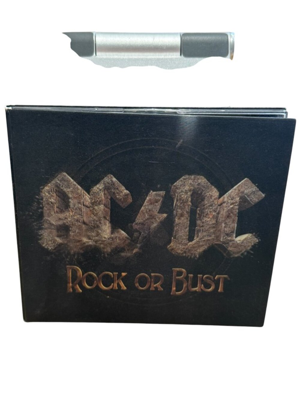 4/$20🧡 AC/DC Rock or Bust CD Lenticular Cover Hard Rock Album